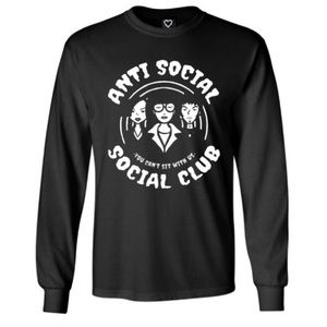 Daria anti-social club Long Sleeve Tee